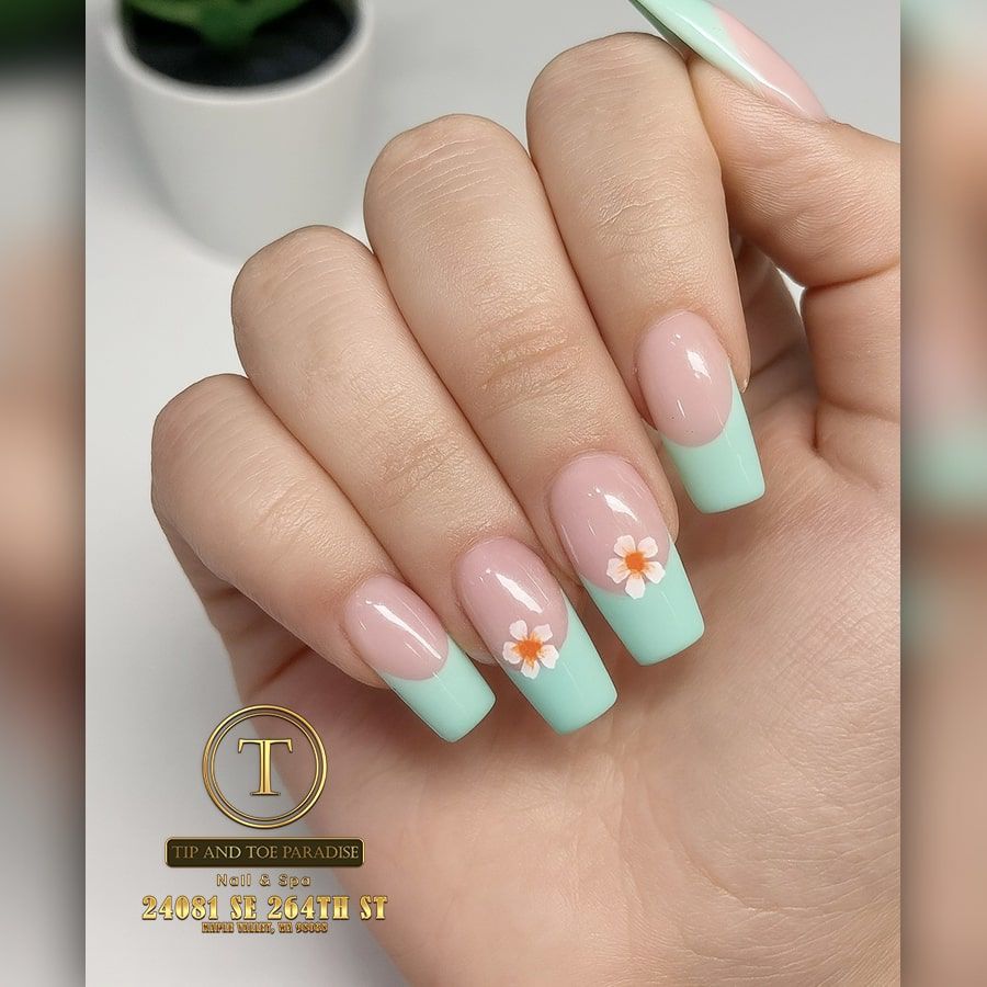 Beautiful Nails at Tip & Toe Paradise